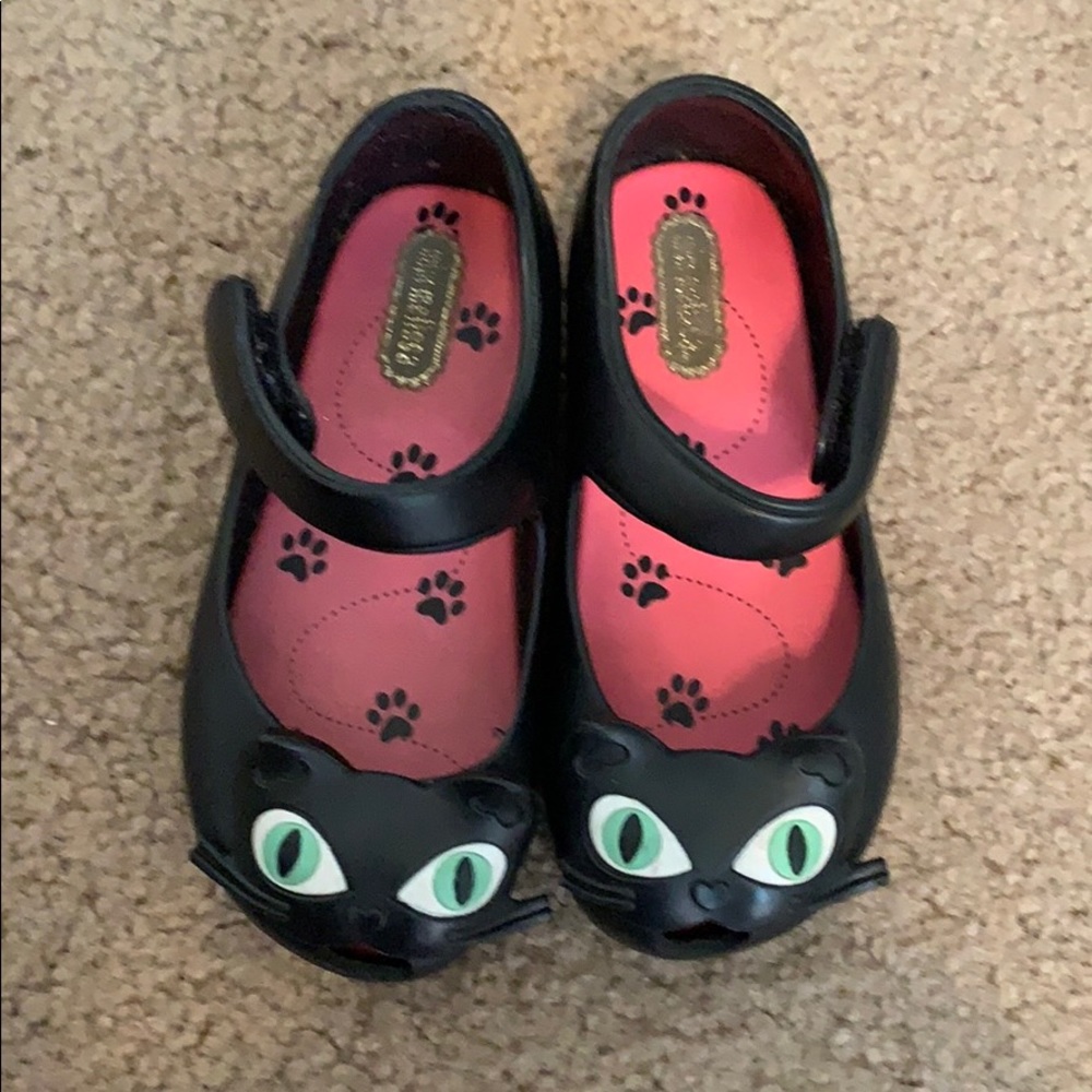 Mini Melissa cat shoes